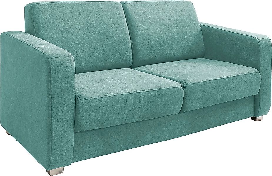 INOSIGN Schlafsofa »Mia«, mit 2 Einzelauszügen als Längsschläfer günstig online kaufen