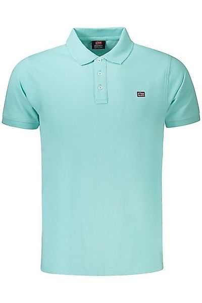 NORWAY 1963 Poloshirt Herren Kurzarm-Poloshirt Blau mit Knöpfen und günstig online kaufen