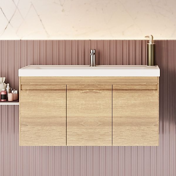 Karen Waschtisch-Set Waschtisch mit Unterschrank City, günstig online kaufen