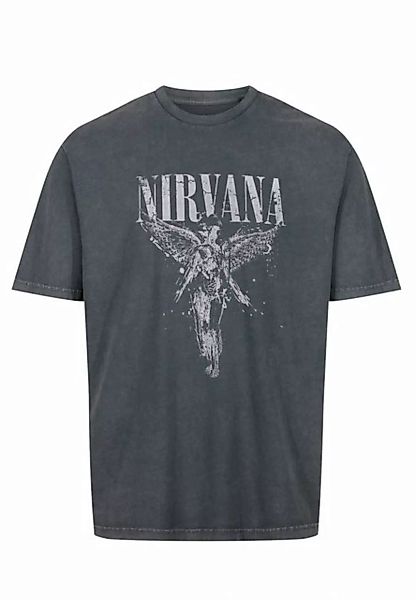 Recovered T-Shirt Nirvana One Tone Angel GOTS zertifizierte Bio-Baumwolle günstig online kaufen