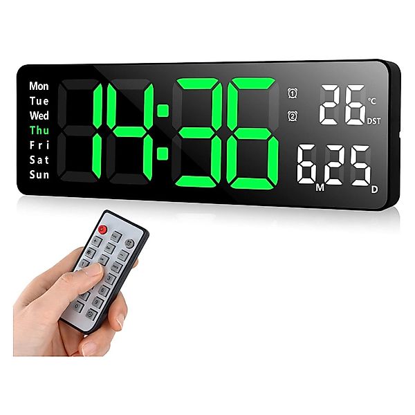 BlingBin Wecker LED Digital Display Wecker, günstig online kaufen