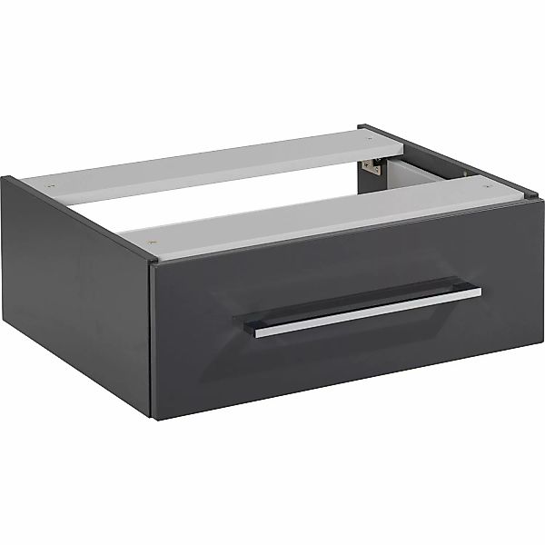 Fackelmann Waschbeckenunterschrank HYPE 3.0 Anthrazit matt 60 cm günstig online kaufen