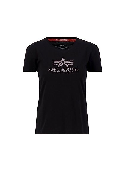 Alpha Industries T-Shirt New Basic T-Shirt BL Glitter W günstig online kaufen