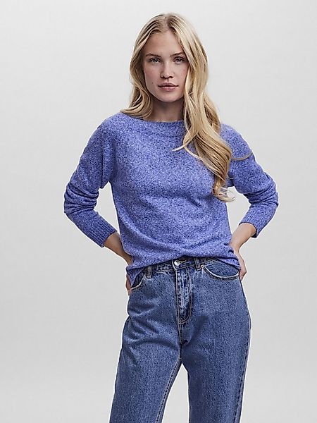 Vero Moda Rundhalspullover VMDOFFY LS O-NECK BLOUSE GA NOOS Materialmix, re günstig online kaufen