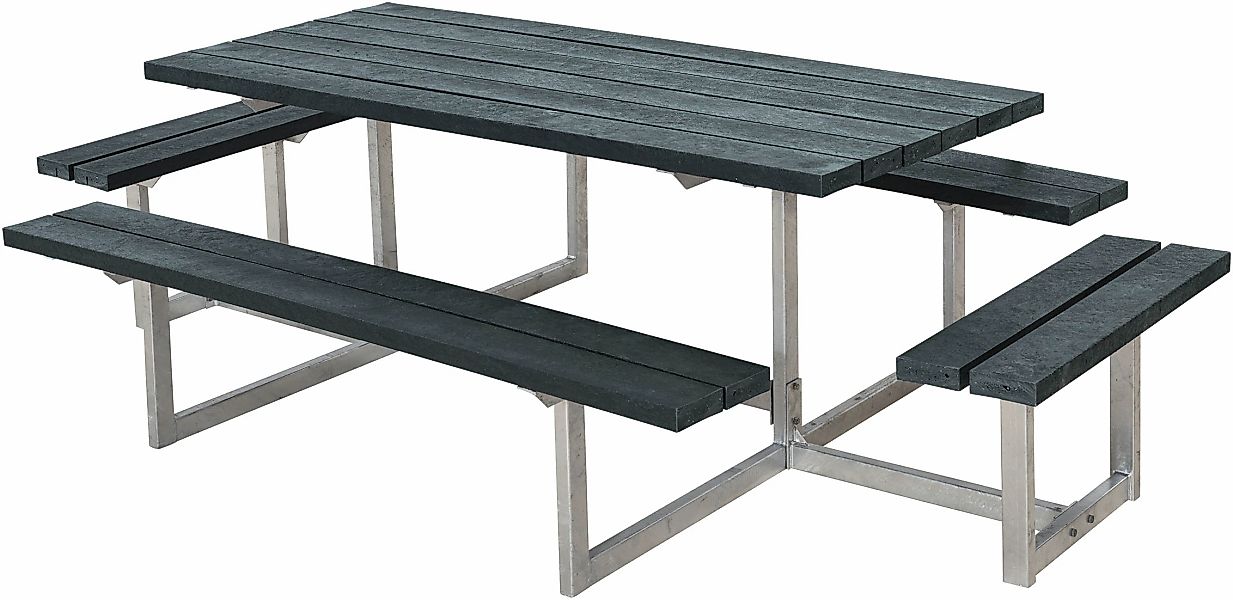 PLUS Garten-Essgruppe ""Basic" Kombimöbel + 2 Anbau", (1 tlg.), 260x160x73/ günstig online kaufen