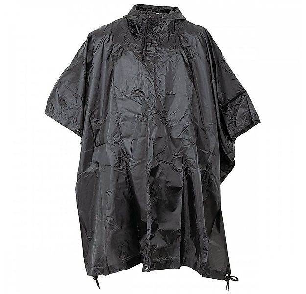 MFH Regenponcho US Poncho, Rip Stop, Mod., schwarz, Gr. 144 x 223 cm günstig online kaufen