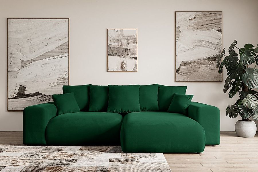 ALTDECOR Ecksofa ESKAR-L, Couch mit Schlaffunktion, günstig online kaufen
