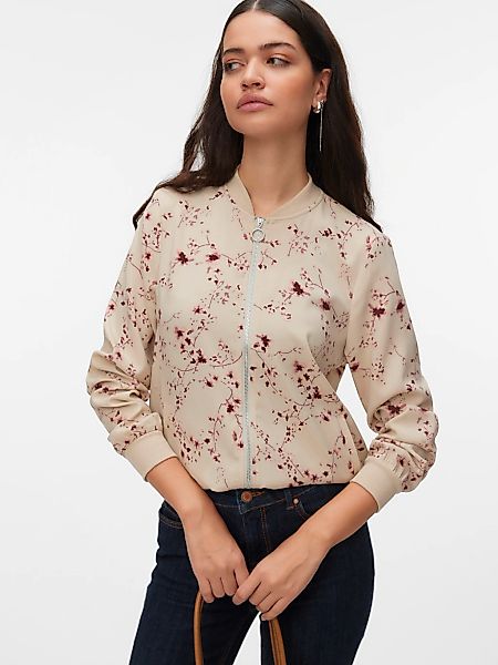 Vero Moda Blouson "VMCOCO L/S BOMBER AOP WVN NOOS" Materialmix günstig online kaufen