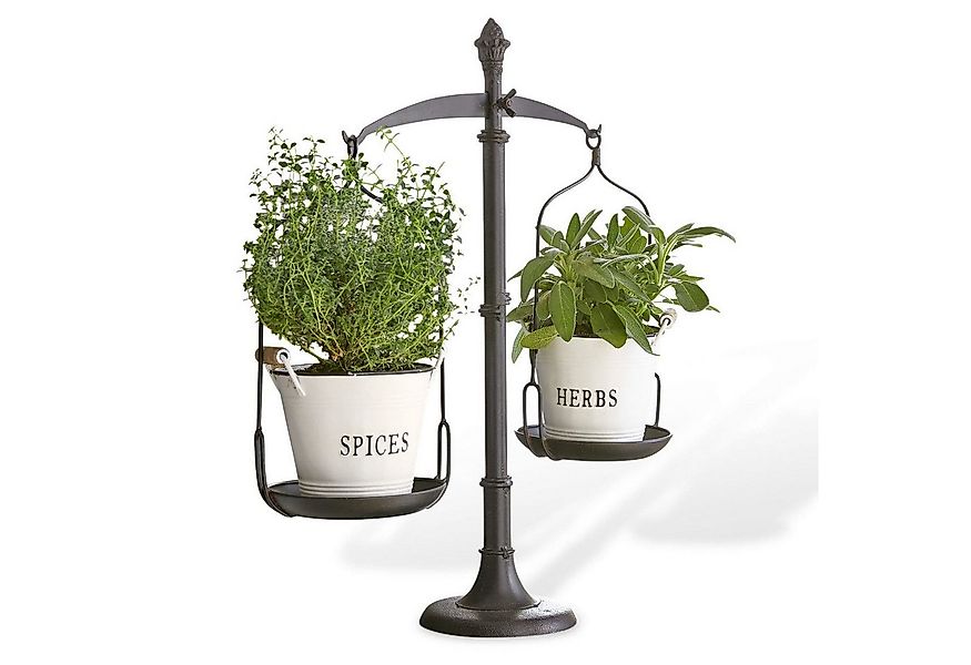 Mirabeau Dekoobjekt Deko-Waage Tynne antikschwarz günstig online kaufen