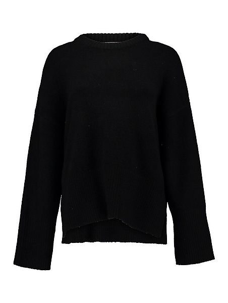 HaILY’S Longpullover Gemütlicher Basic-Pullover mit Rippdetails (1-tlg) LS günstig online kaufen