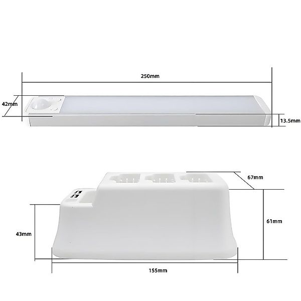 JOYOLEDER Schrankleuchte LED Unterbauleuchte LED Lichtleiste günstig online kaufen