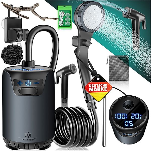 KESSER Gartendusche Campingdusche mit Pumpe & günstig online kaufen