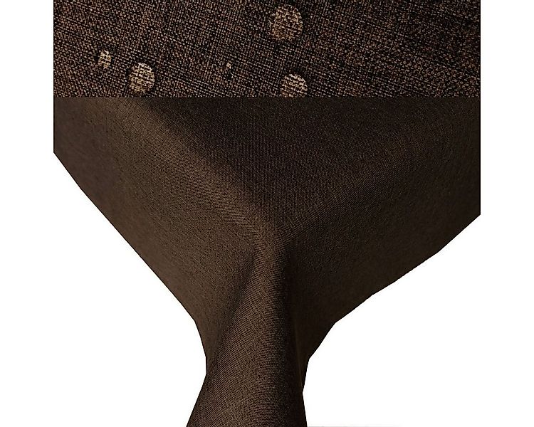 Tischdecke Strapazierfähig Leinenoptik Tischdecke bügelfrei, bügelfrei, pfl günstig online kaufen