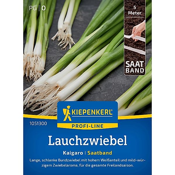 Kiepenkerl Lauchzwiebel Kaigaro Saatband günstig online kaufen