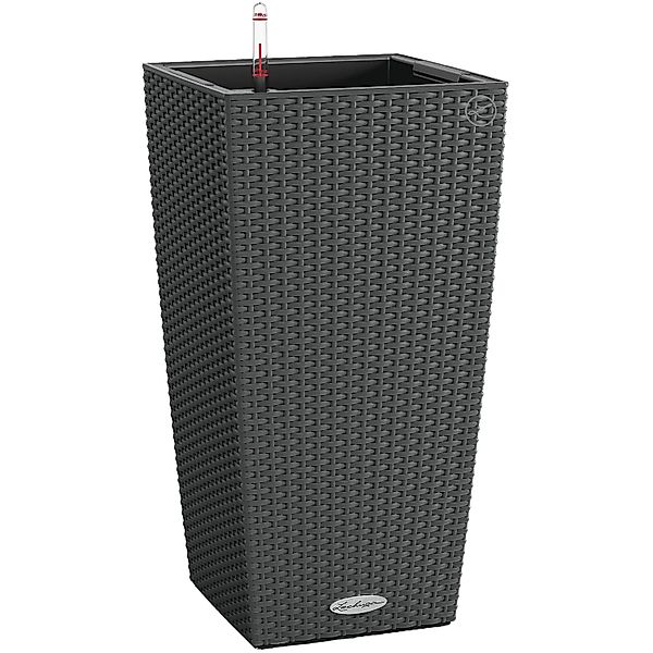 Lechuza® Pflanzkübel Pflanzgefäß Cubico Cottage 30 granit günstig online kaufen