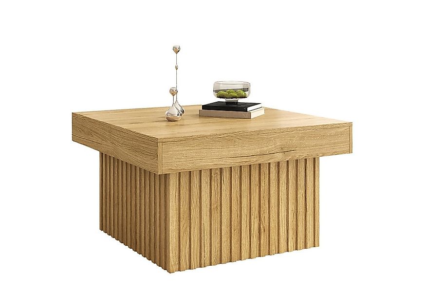 Refined Living Couchtisch Holz Kaffee-Tisch, Beistelltisch, Sofatisch, Wohn günstig online kaufen