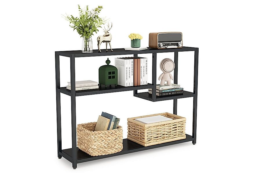 Tribesigns Konsolentisch Konsolentisch, Kleiner schwarzer Eingangstisch mit günstig online kaufen