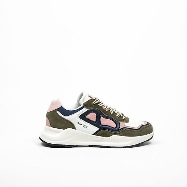 Asfvlt Damen Sneaker Asfvlt Concrete EU 40 White / Green / Pink günstig online kaufen