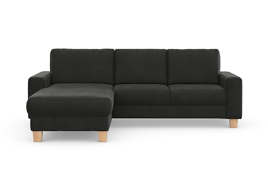 Home affaire Ecksofa »Summer L-Form«, mit Recamiere, mit oder ohne Bettfunk günstig online kaufen