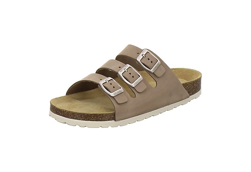 AFS-Schuhe 213312 Dreischnaller Pantolette für Damen mit Fußbett, bequeme S günstig online kaufen