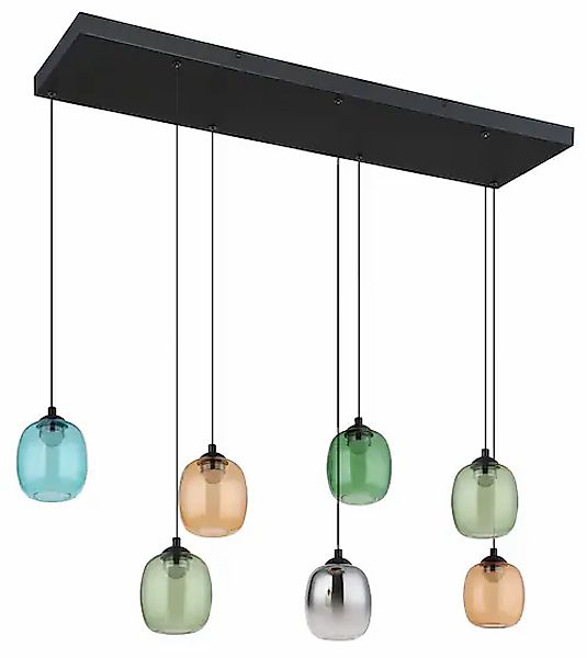 NOWA LED-Hängeleuchte »MINARA« LED-Modul 1 Stk. Warmweiß Gläser, Hängelampe günstig online kaufen