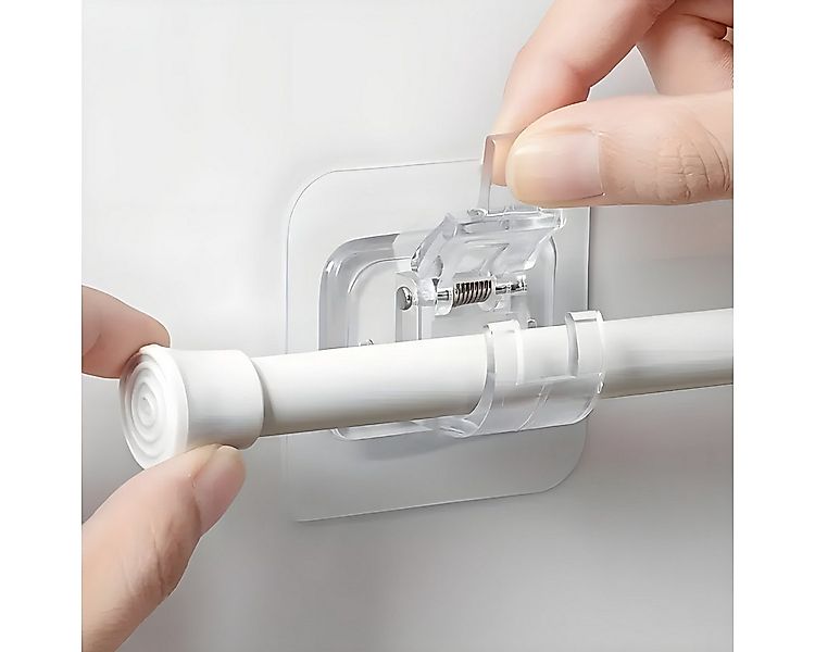 TECBULL Gardinenstangenhalter Gardinenstangen Halter für Vorhangstangen sel günstig online kaufen