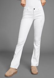 Arizona Bootcut-Jeans Ultra-Stretch ausgestellte Beinform, modischer günstig online kaufen