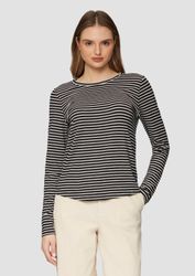 s.Oliver Langarmshirt T-Shirt Longsleeve aus Lyocellmix günstig online kaufen