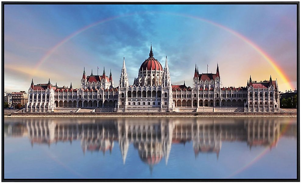 Papermoon Infrarotheizung »Kathedrale mit Regenbogen«, sehr angenehme Strah günstig online kaufen
