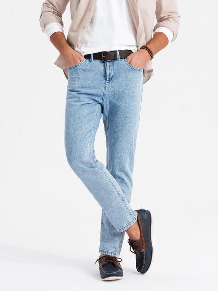 OMBRE Comfort-fit-Jeans Marmorierte Denim-Hose für Männer günstig online kaufen