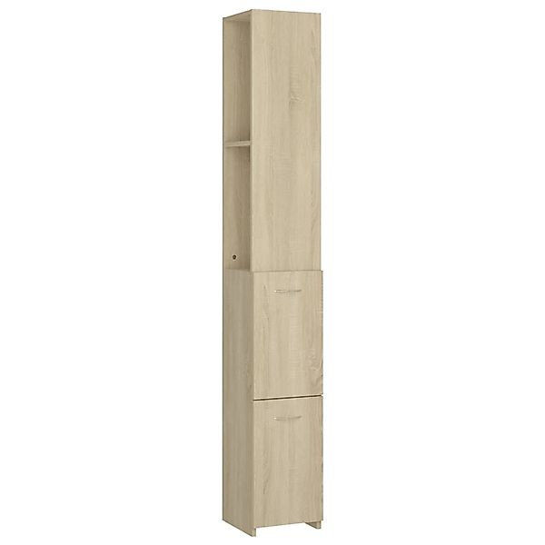 vidaXL Mehrzweckschrank Badezimmerschrank Hochschrank Regal Nischenschrank günstig online kaufen