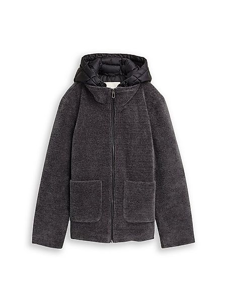 TOM TAILOR Anorak Hybrid Jacke mit Stepp-Einsatz günstig online kaufen