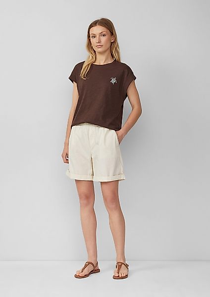 s.Oliver Shorts Leichte Shorts aus Baumwollmix günstig online kaufen