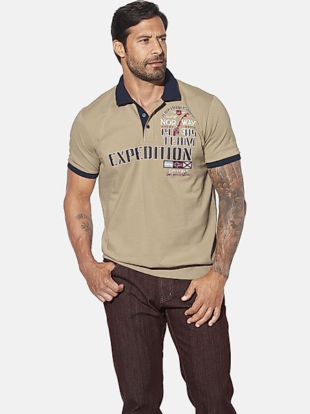 Jan Vanderstorm Poloshirt ERLING, Print mit günstig online kaufen