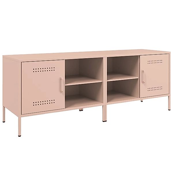 vidaXL TV-Schränke 2 Stk Rosa 68x39x50,5 cm Stahl 842997 günstig online kaufen