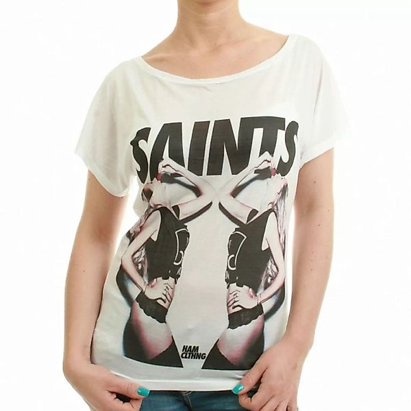 HAM CLTHNG T-Shirt Women - SAINTS MIRROR - White günstig online kaufen