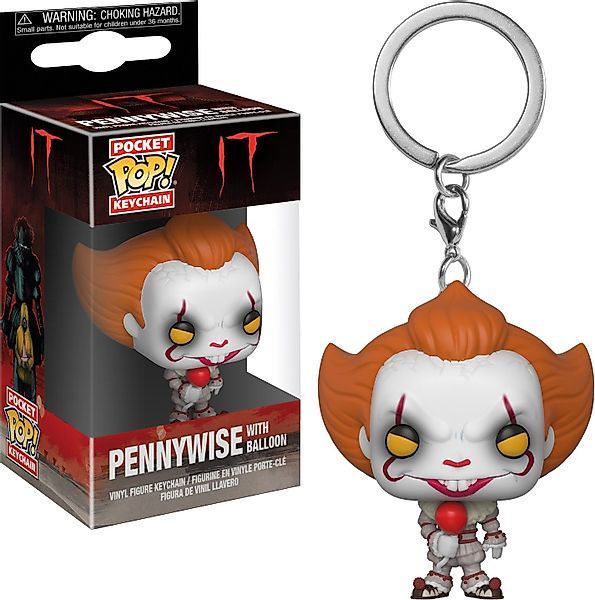 Funko Schlüsselanhänger IT ES Pennywise with günstig online kaufen