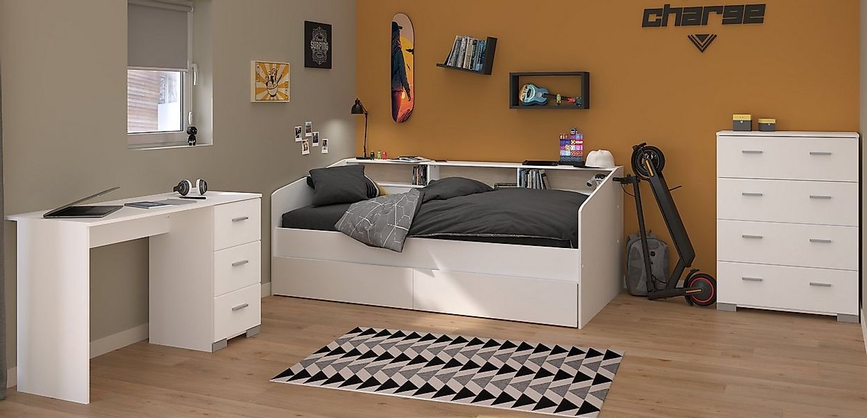 Parisot Jugendzimmer-Set Parisot Sleep 44 Jugendzimmer Bett,Tisch,Kommode w günstig online kaufen