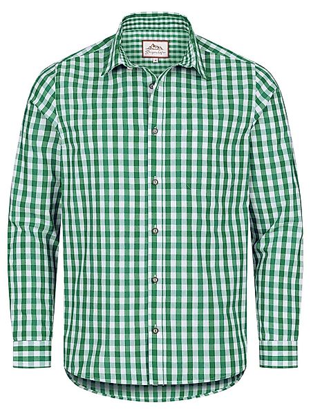 Steigenhöfer Manufaktur Trachtenhemd "BASTI" langarm, Kariert günstig online kaufen
