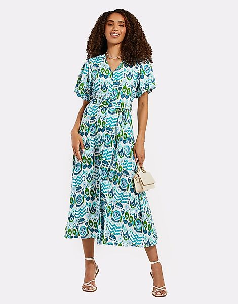 Threadbare Sommerkleid Fruit Pastill mit Bindegürtel günstig online kaufen