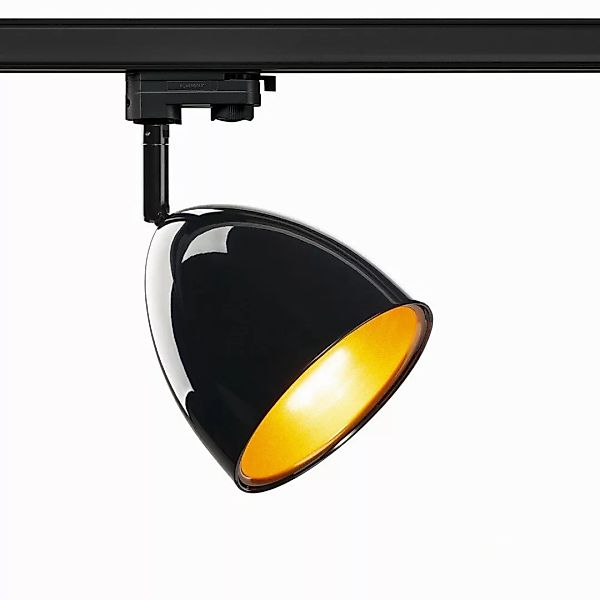 LED 3-Phasenschienen Leuchte GU10 max. 25W in Schwarz und Gold günstig online kaufen