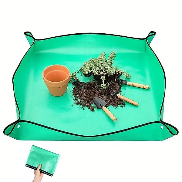 Venicce Love Gartenpflege-Set wasserdichte Pflanzmatte, tragbare Umtopfmatt günstig online kaufen