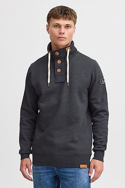 !Solid Stehkragenpullover SDTripTroyer Sweatpullover mit Knopfleiste günstig online kaufen