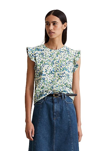 Marc O'Polo DENIM T-Shirt mit Allover-Print günstig online kaufen