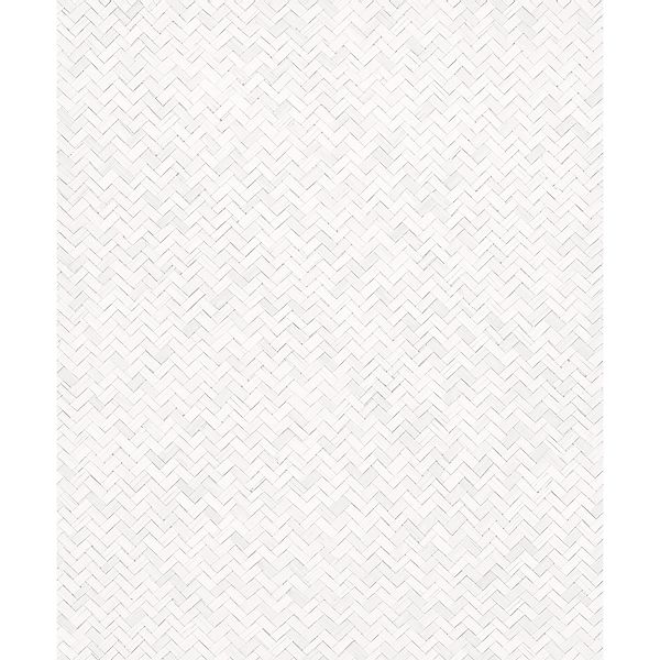 Marburg Vliestapete, 3D-Optik, Fischgratmuster, matt, (1 St), moderne Tapet günstig online kaufen