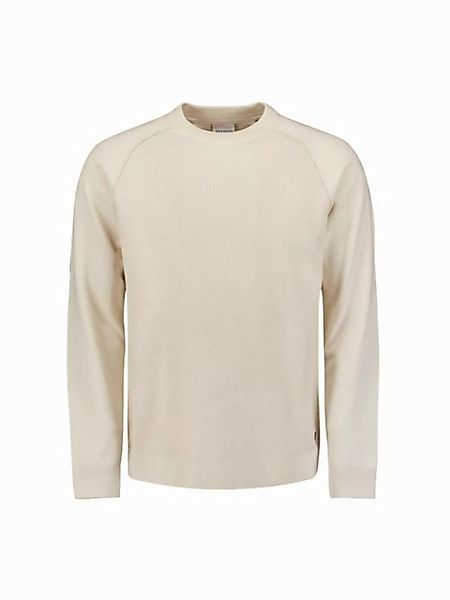 NO EXCESS Strickpullover Pullover Crewneck Solid Relief Knit günstig online kaufen