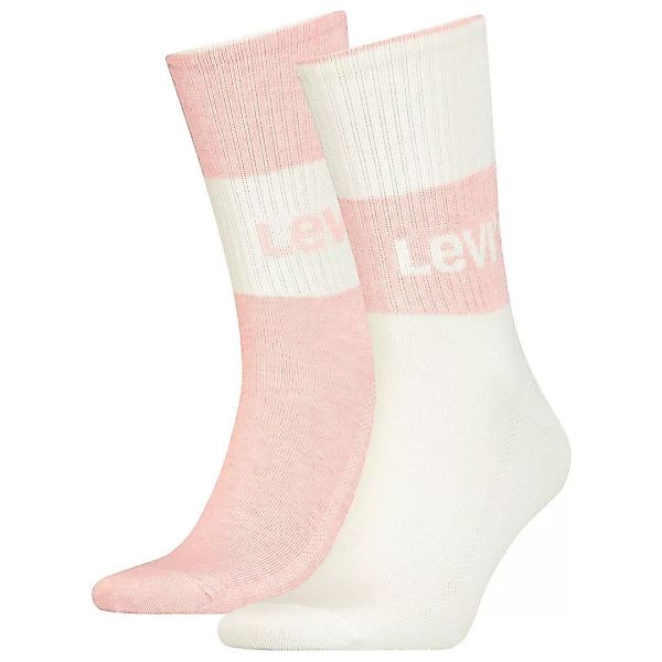 Levi´s ® Short Cut Plant Based Dyeing Socken 2 Paare EU 43-46 Pink Combo günstig online kaufen