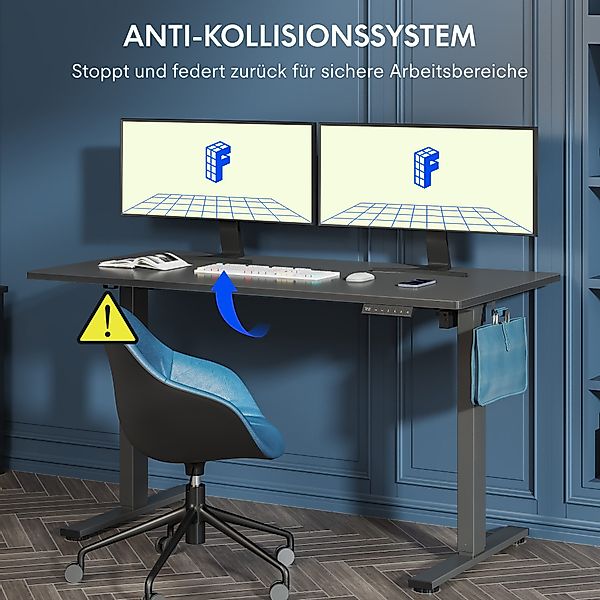 FLEXISPOT Schreibtisch Basic-Series Elektrisch höhenverstellbarer Schreibti günstig online kaufen