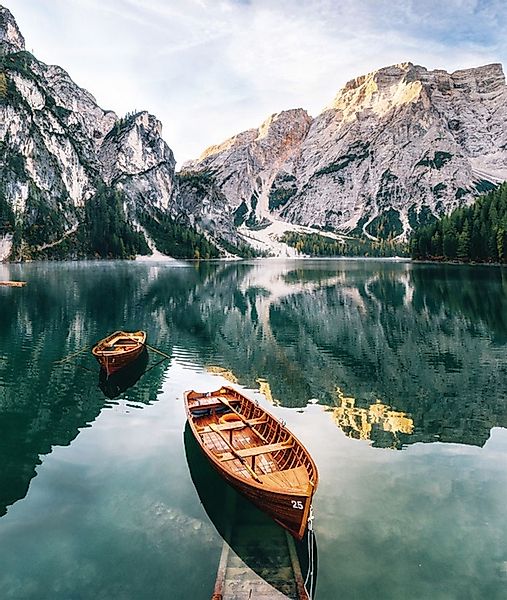 Bönninghoff Leinwandbild, Boote & Schiffe-Bilder von Booten & Schiffen-Berg günstig online kaufen