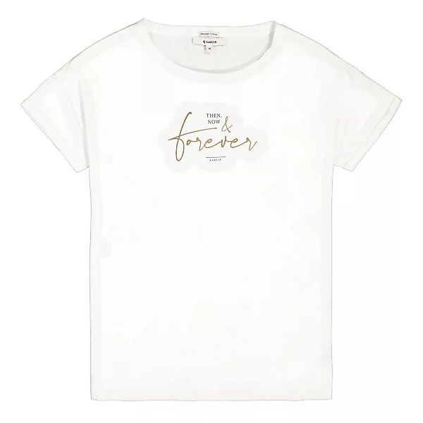 Garcia T-shirt Kurzarm T-shirt S Off White günstig online kaufen